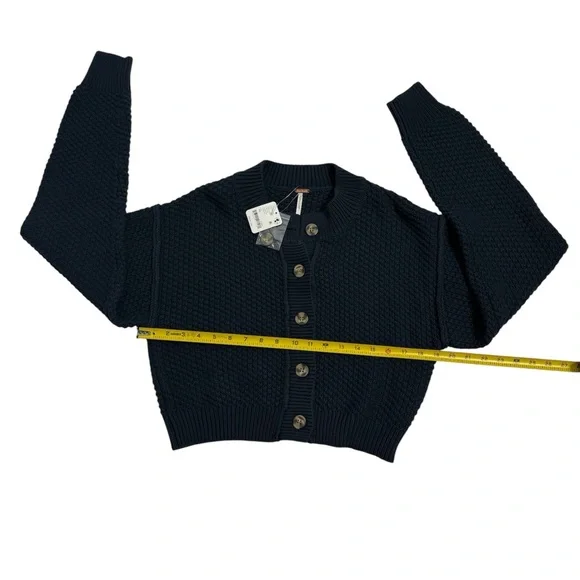 FREE PEOPLE Lila Cotton-Blend Cardigan, Size XSMALL‎